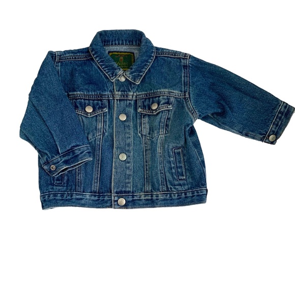 GAP JEAN JACKET 18 to 24 MO CLASSIC BLUE - Picture 1 of 3